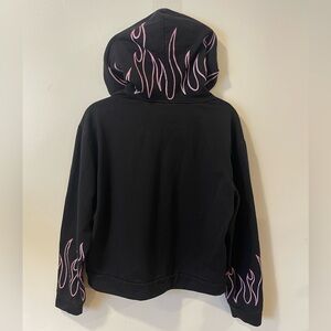 GUESS Pink flame hoodie